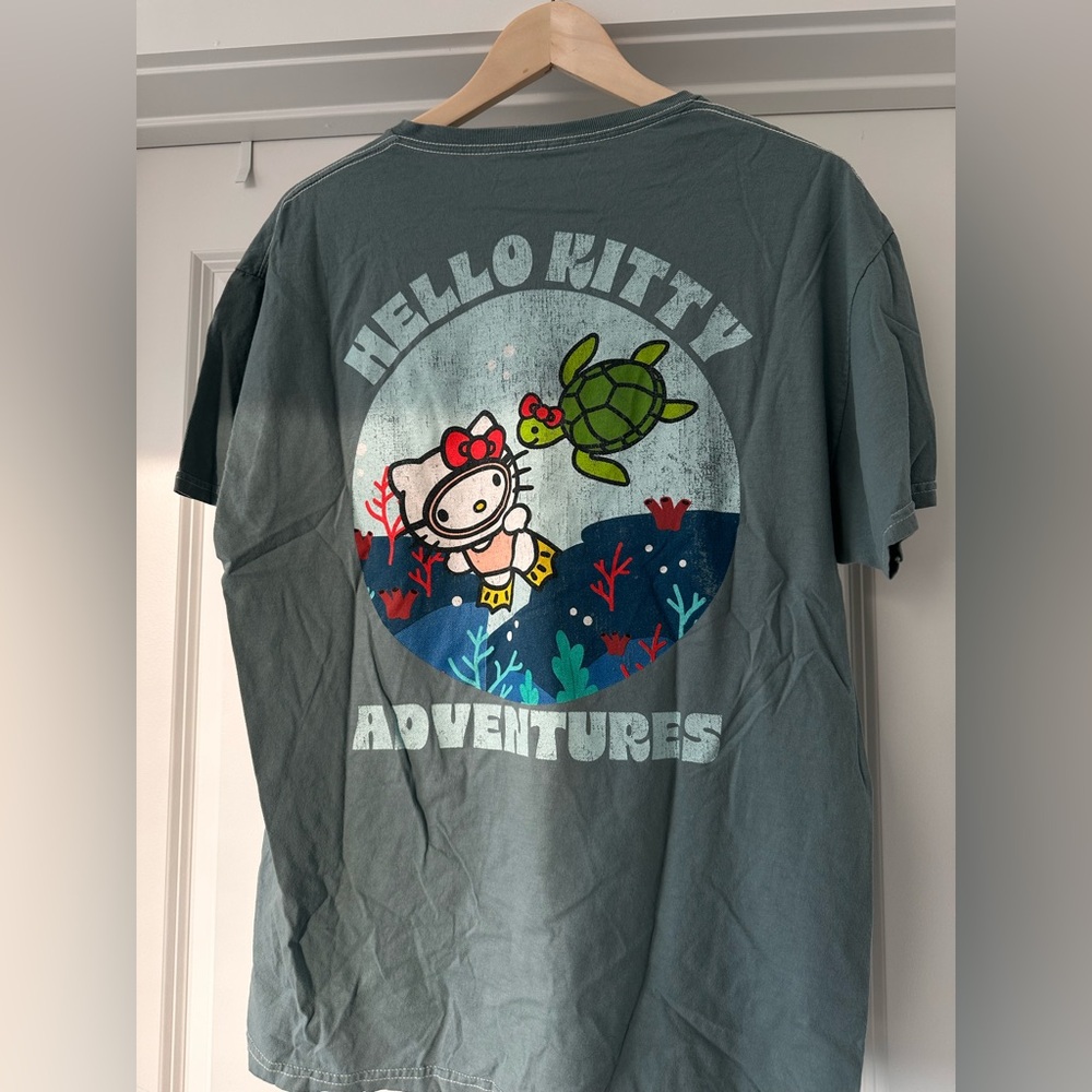 Hello Kitty Green Adventure Tee - Short Sleeve